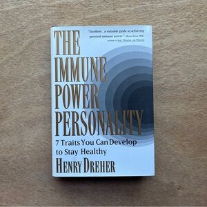 The Immune Power Personality Hardcover Book by: Henry Dreher